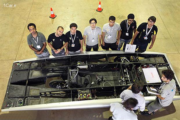 دانشجویان قزوین پیشرو در طراحی خودروی هیبریدی